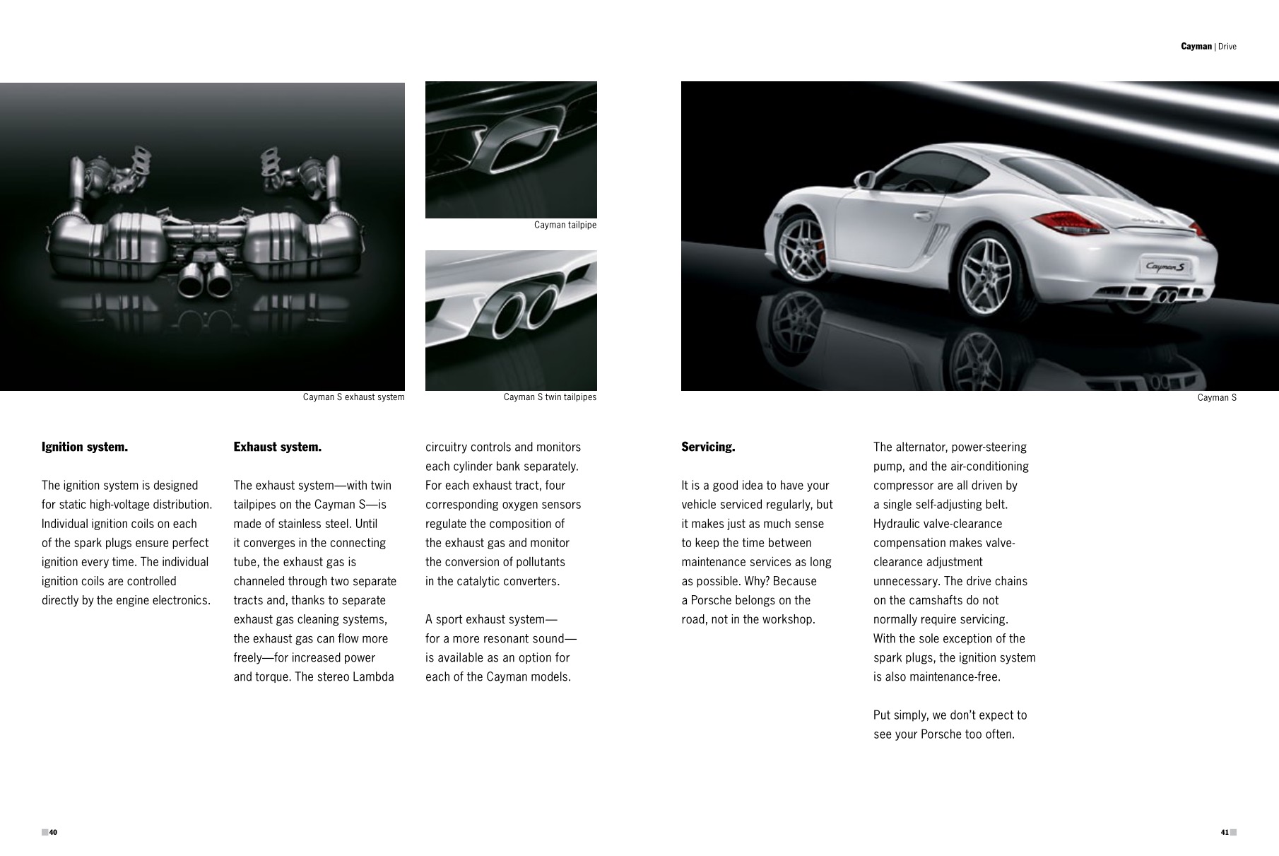 2012 Porsche Cayman Brochure Page 7